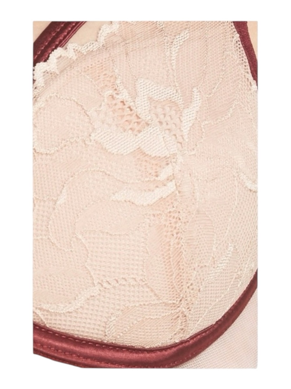 new Bluebella ᪥ Romantic Satin+ Floral Lace Underwire Demi Bra ᪥ Pink ᪥ 32D ᪥ - Picture 6 of 16